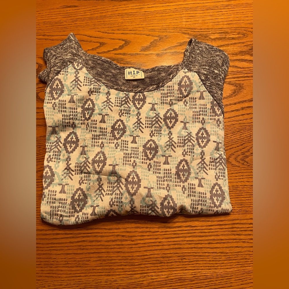 Buckle HIP 3/4 Sleeve Sweater